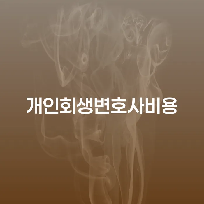 개인회생 금지명령 개인회생 비교해보기