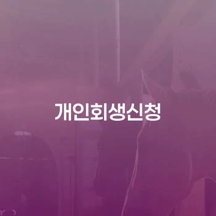 도림동 개인회생 절차와 사례